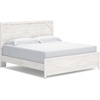 image:imageSignature Design by Ashley Gerridan Kids Full Size White Bed FrameWhiteGray
