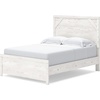 image:imageSignature Design by Ashley Gerridan Kids Full Size White Bed FrameWhiteGray