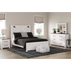image:imageSignature Design by Ashley Gerridan Kids Full Size White Bed FrameWhiteGray