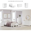 image:imageSignature Design by Ashley Hallityn Casual Full Tent Bed Kids Teepee Bed Frame Foundation or Box Spring Not Needed Montessori Inspired Sleep Space Matte WhiteWhite