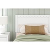 image:imageSignature Design by Ashley Hallityn Casual Full Tent Bed Kids Teepee Bed Frame Foundation or Box Spring Not Needed Montessori Inspired Sleep Space Matte WhiteWhite