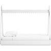 image:imageSignature Design by Ashley Hallityn Kids Twin Tent Bed WhiteTwin
