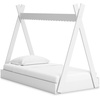 image:imageSignature Design by Ashley Hallityn Kids Twin Tent Bed WhiteTwin
