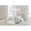 image:imageSignature Design by Ashley Hallityn Kids Twin Tent Bed WhiteTwin