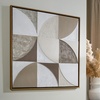 image:imageSignature Design by Ashley Harelman Canvas Wall Art 40x40 Taupe