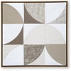 image:imageSignature Design by Ashley Harelman Canvas Wall Art 40x40 Taupe