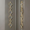 image:imageSignature Design by Ashley Harriswood Art Deco Accent Mirror Set of 2 Gold
