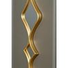 image:imageSignature Design by Ashley Harriswood Art Deco Accent Mirror Set of 2 Gold