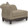 image:imageSignature Design by Ashley Havenworth Classic Anti Sag RightArm Facing Corner Chaise with Reversible Seat Cushion and 1 Accent Pillows Beige amp Dark Brown