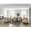 image:imageSignature Design by Ashley Havenworth Classic Anti Sag RightArm Facing Corner Chaise with Reversible Seat Cushion and 1 Accent Pillows Beige amp Dark Brown