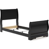 image:imageSignature Design by Ashley Huey Vineyard Traditional Queen Sleigh Headboard ONLY BlackBlack