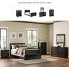 image:imageSignature Design by Ashley Huey Vineyard Traditional Queen Sleigh Headboard ONLY BlackBlack