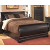 image:imageSignature Design by Ashley Huey Vineyard Traditional Queen Sleigh Headboard ONLY BlackBlack