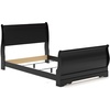 image:imageSignature Design by Ashley Huey Vineyard Traditional Queen Sleigh Headboard ONLY BlackBlack