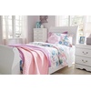 image:imageSignature Design by Ashley Huey Vineyard Traditional Queen Sleigh Headboard ONLY BlackWhite