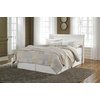 image:imageSignature Design by Ashley Huey Vineyard Traditional Queen Sleigh Headboard ONLY BlackWhite