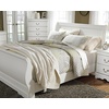 image:imageSignature Design by Ashley Huey Vineyard Traditional Queen Sleigh Headboard ONLY BlackWhite