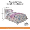 image:imageSignature Design by Ashley Huey Vineyard Traditional Queen Sleigh Headboard ONLY BlackWhite