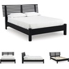 image:imageSignature Design by Ashley Kids Full Platform Bed Frame Matte BlackBlack