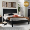 image:imageSignature Design by Ashley Kids Full Platform Bed Frame Matte BlackBlack