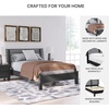 image:imageSignature Design by Ashley Kids Full Platform Bed Frame Matte BlackBlack