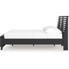 image:imageSignature Design by Ashley Kids Full Platform Bed Frame Matte BlackBlack