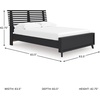 image:imageSignature Design by Ashley Kids Full Platform Bed Frame Matte BlackBlack