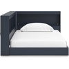 image:imageSignature Design by Ashley Kids Twin Bookcase Storage Bed Navy Blue