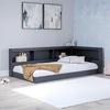 image:imageSignature Design by Ashley Kids Twin Bookcase Storage Bed Navy Blue