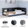 image:imageSignature Design by Ashley Kids Twin Bookcase Storage Bed Navy Blue