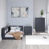 image:imageSignature Design by Ashley Kids Twin Bookcase Storage Bed Navy Blue