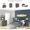 image:imageSignature Design by Ashley Kids Twin Panel Bed Frame Rustic Warm GrayFull Bookcase Panel Bed