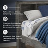 image:imageSignature Design by Ashley Kids Twin Panel Bed Frame Rustic Warm GrayFull Bookcase Panel Bed