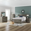 image:imageSignature Design by Ashley Kids Twin Panel Bed Frame Rustic Warm GrayQueen Panel Bed