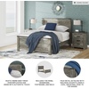 image:imageSignature Design by Ashley Kids Twin Panel Bed Frame Rustic Warm GrayQueen Panel Bed