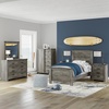 image:imageSignature Design by Ashley Kids Twin Panel Bed Frame Rustic Warm GrayTwin Panel Bed