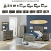 image:imageSignature Design by Ashley Kids Twin Panel Bed Frame Rustic Warm GrayTwin Panel Bed