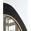 image:imageSignature Design by Ashley Kierlock Wavy Accent Mirror Black amp Gold