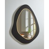 image:imageSignature Design by Ashley Kierlock Wavy Accent Mirror Black amp Gold