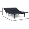 image:imageSignature Design by Ashley King Adjustable Bed Frame Head Up