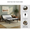 image:imageSignature Design by Ashley King Adjustable Bed Frame Lumbar amp Audio