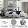 image:imageSignature Design by Ashley King Upholstered Bed Frame Light GrayCalifornia King