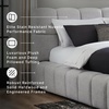 image:imageSignature Design by Ashley King Upholstered Bed Frame Light GrayKing