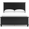 image:imageSignature Design by Ashley King Wood Panel Bed Hardwood Solids and MDFBlack