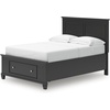 image:imageSignature Design by Ashley King Wood Panel Bed Hardwood Solids and MDFBlack
