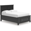 image:imageSignature Design by Ashley King Wood Panel Bed Hardwood Solids and MDFBlack