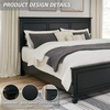 image:imageSignature Design by Ashley King Wood Panel Bed Hardwood Solids and MDFBlack