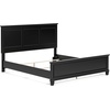 image:imageSignature Design by Ashley King Wood Panel Bed Hardwood Solids and MDFBlack