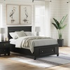 image:imageSignature Design by Ashley King Wood Panel Bed Hardwood Solids and MDFBlack