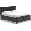 image:imageSignature Design by Ashley King Wood Panel Bed Hardwood Solids and MDFBlack